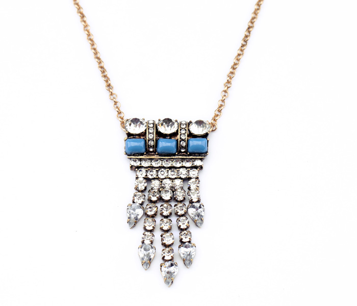 Black Grey Stone Choker Necklace - Hello Supply Modern Jewelry