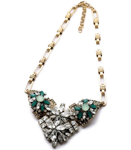 Emerald Stone Necklace 4