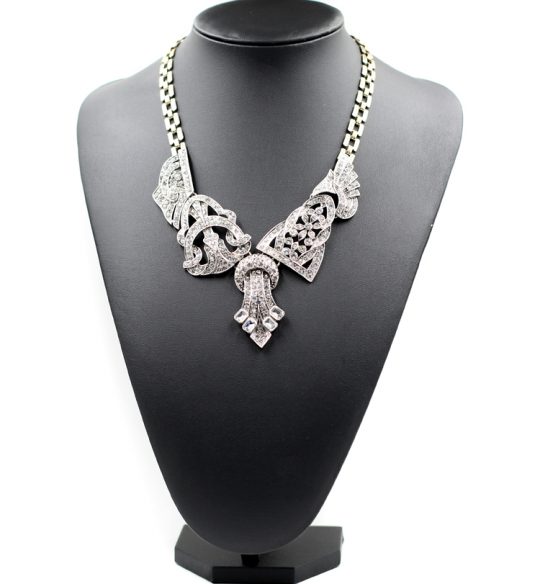 Mirage Crystal Statement Necklace