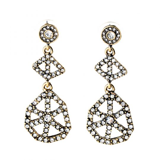 Cirque Crystal Statement Earrings 1