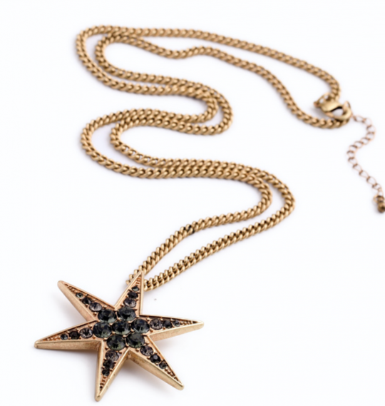 Black Star Pendant Necklace 5