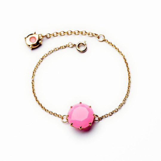 Candy Pink Stone Bracelet 5