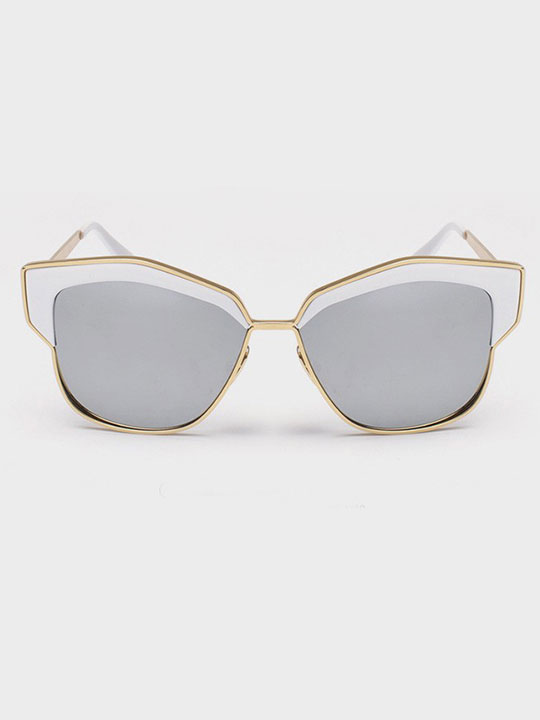 white gold sunglasses