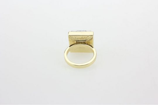 Marble Square Ring 2