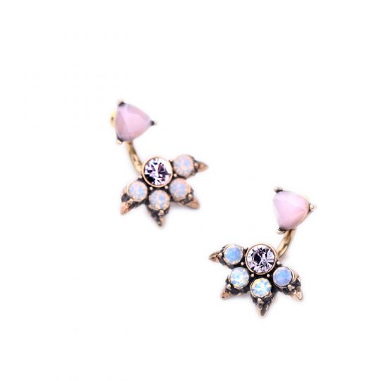 blush crystal jacket earrings 4