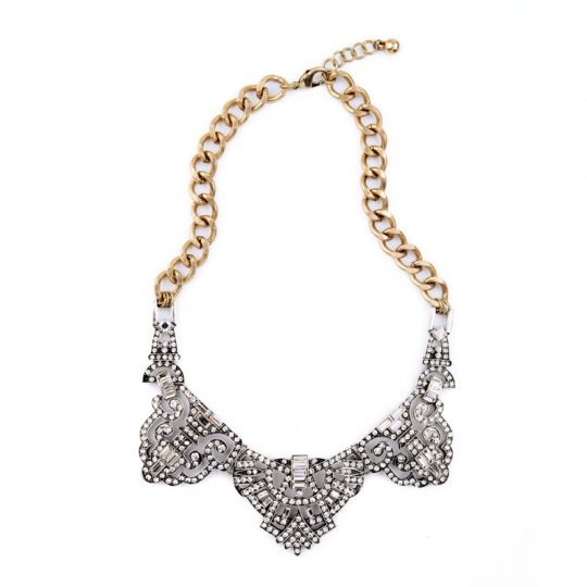 epic crystal statement necklace