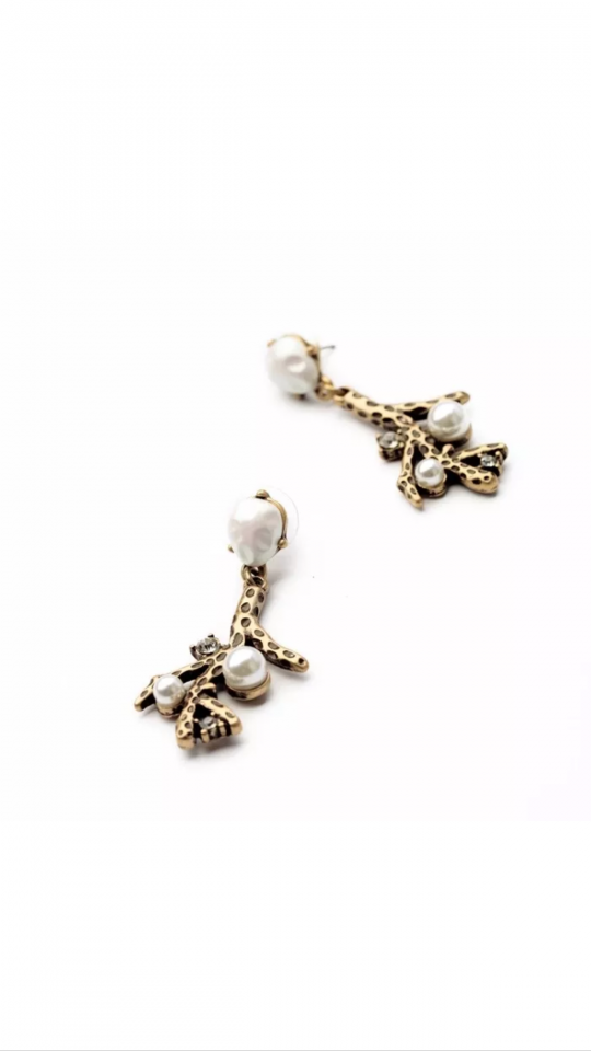 pearl reef chandelier earrings 4