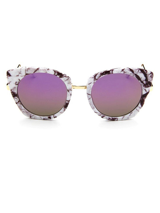 sunglasses purple marble