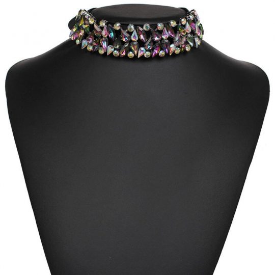 crystal-multicolor-ribbon-choker-necklace-2