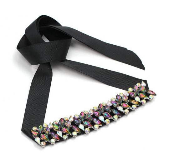 crystal-multicolor-ribbon-choker-necklace-4
