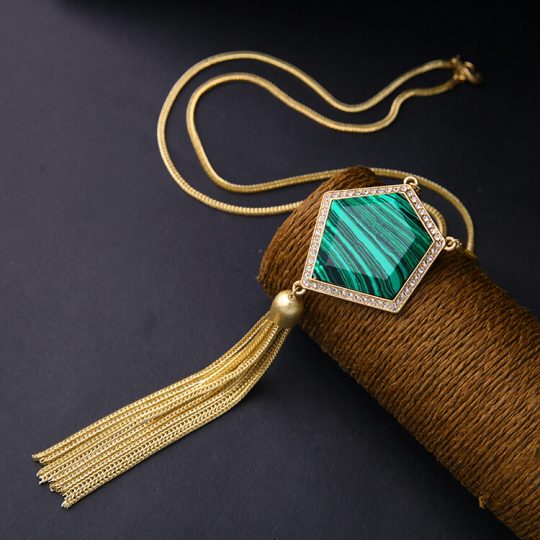green-malachite-tassel-pendant-necklace-4