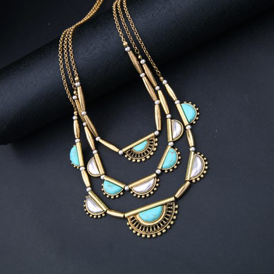 pearl-turquoise-3-chain-statement-necklace-10