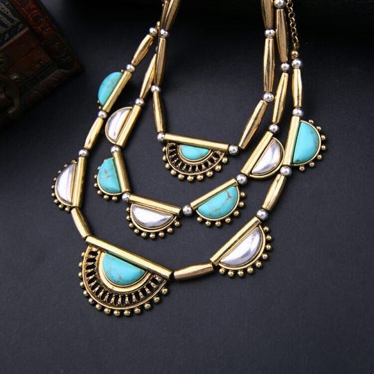 pearl-turquoise-3-chain-statement-necklace-8
