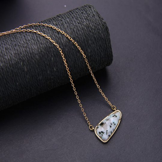 Rock Pendant Necklace - Hello Supply Modern Jewelry