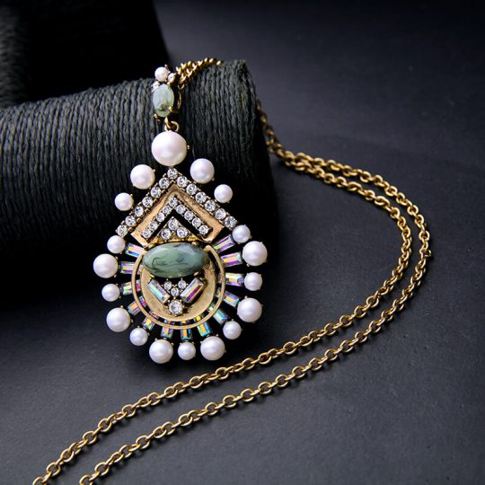 cloud pearl pendant necklace 7