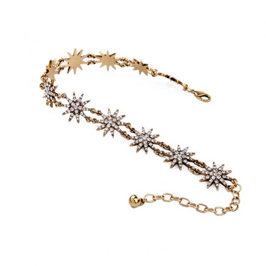 crystal star choker necklace 5