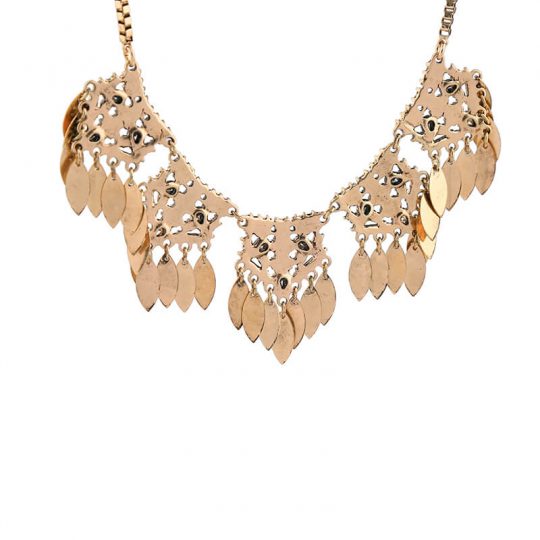 petal crystal statement necklace 5