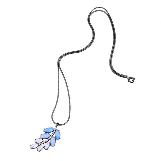 Blue-Iridescent-Leaf-Pendant-Necklace-5