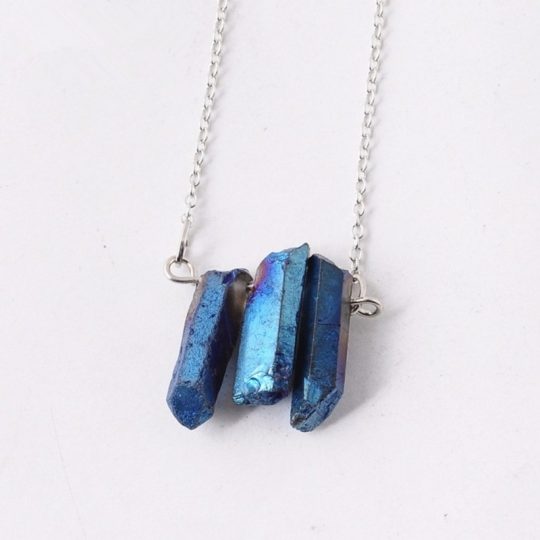 Blue-Druzy-Natural-Stone-Pendant-Necklace1